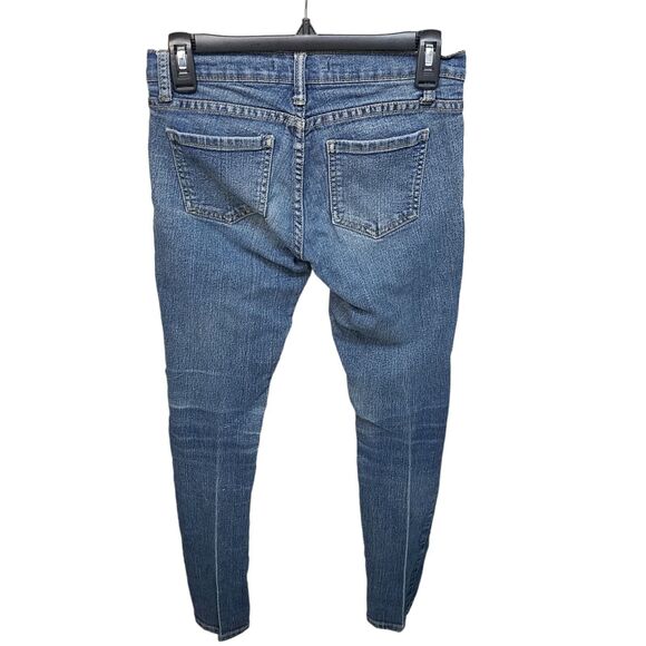 21 Denim Womens Size 26x32 Blue Solid Skinny Jeans - Picture 6 of 9